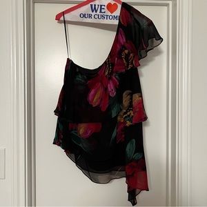 Trina Turk one shouldered top